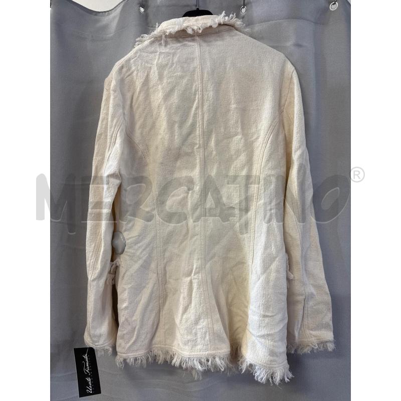 GIACCA DONNA CAVALLI JEANS PANNA SPENERATA TG.44 | Mercatino dell'Usato Vinci - fraz. sovigliana 3