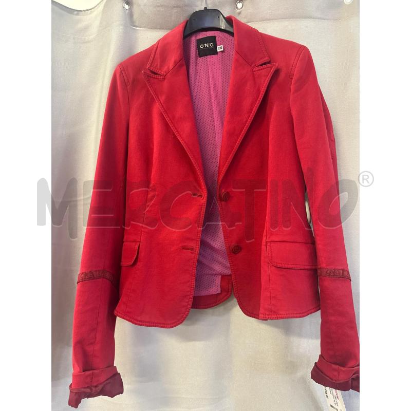 GIACCA DONNA C'N'C ROSSA TG.26/40 | Mercatino dell'Usato Vinci - fraz. sovigliana 1