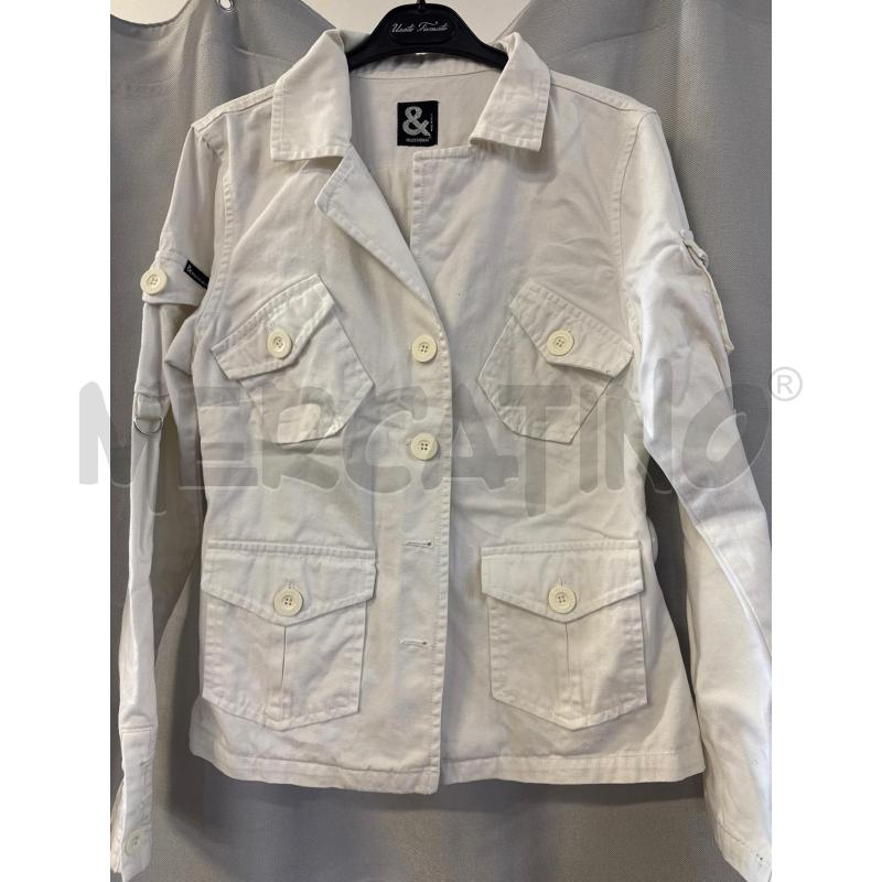 GIACCA DONNA DOLCE & GABBANA BIANCO TG.M | Mercatino dell'Usato Vinci - fraz. sovigliana 1