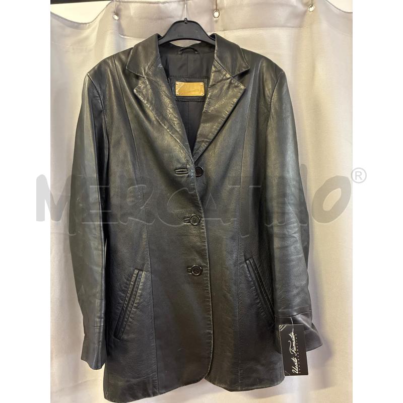 GIACCA DONNA GAB PELLE NERA TG.44 | Mercatino dell'Usato Vinci - fraz. sovigliana 1