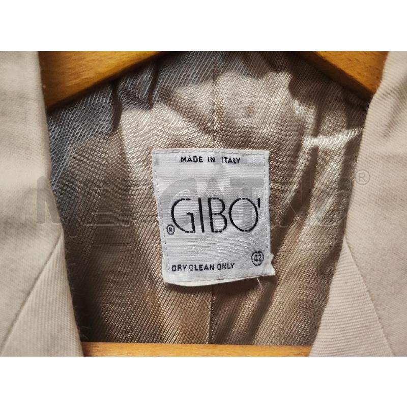 GIACCA DONNA GIBO' BEIGE TG.42 | Mercatino dell'Usato Vinci - fraz. sovigliana 2
