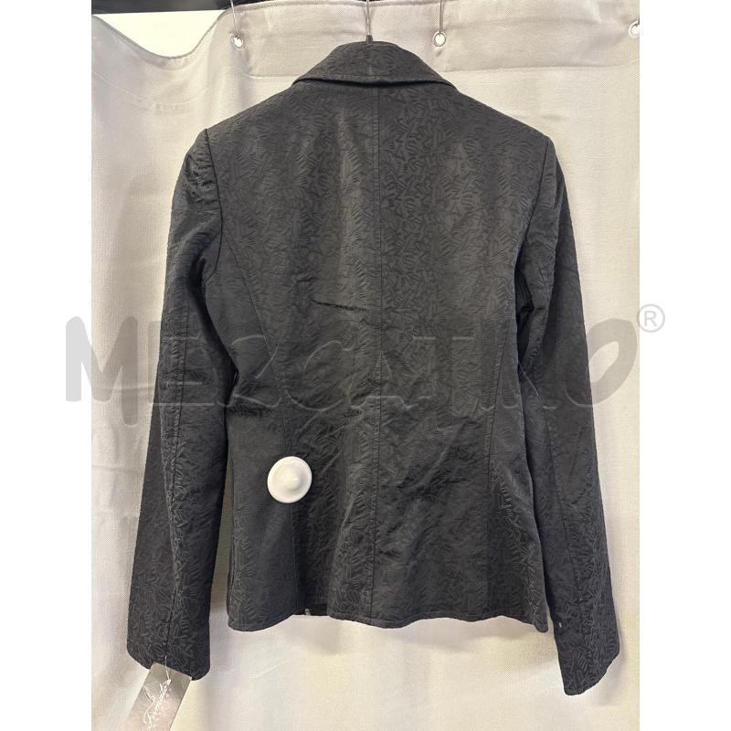 GIACCA DONNA KRIZIA JEANS NERA LETTERINE TG.40 | Mercatino dell'Usato Vinci - fraz. sovigliana 3