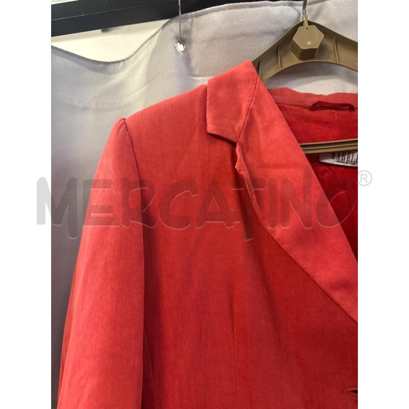 GIACCA DONNA MARELLA ROSSA TG.46 | Mercatino dell'Usato Vinci - fraz. sovigliana 2