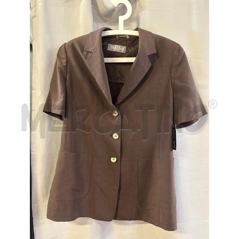 GIACCA DONNA MAX MARA MARRONE TG.46 | Mercatino dell'Usato Vinci - fraz. sovigliana 1