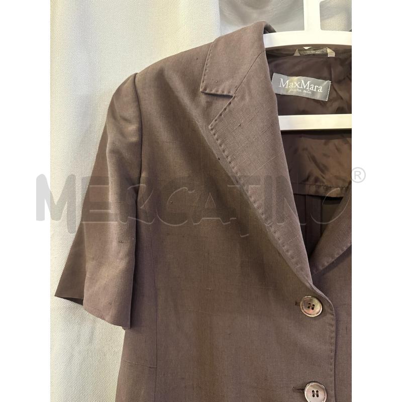 GIACCA DONNA MAX MARA MARRONE TG.46 | Mercatino dell'Usato Vinci - fraz. sovigliana 2