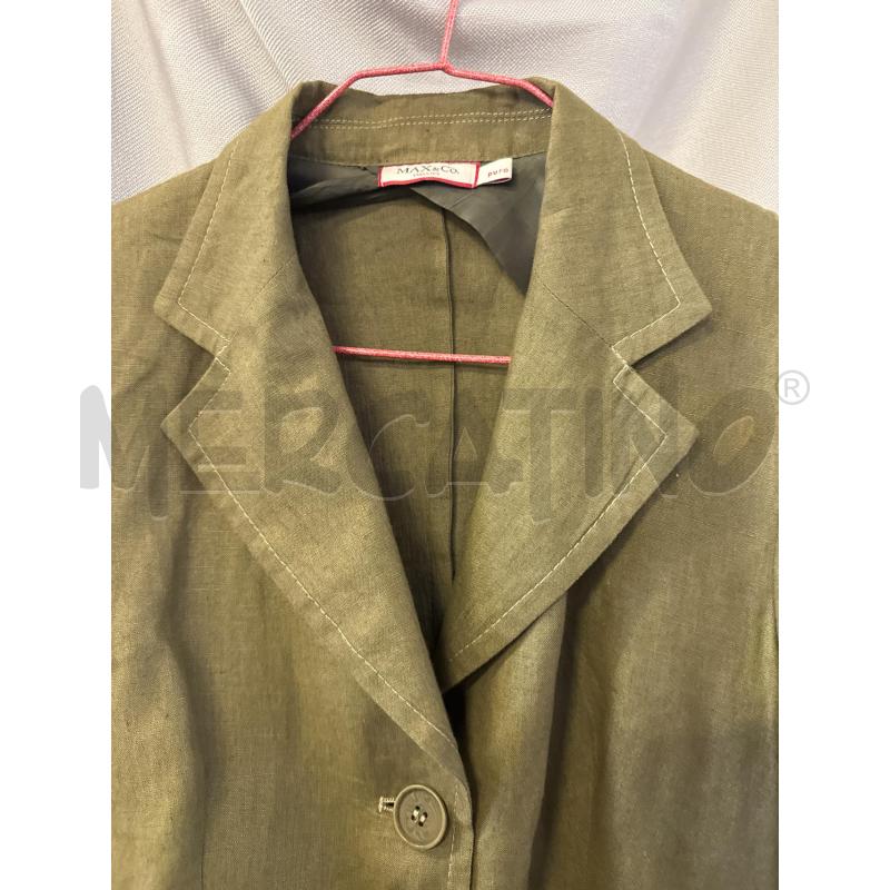 GIACCA DONNA MAX & CO VERDE TG.40 | Mercatino dell'Usato Vinci - fraz. sovigliana 2