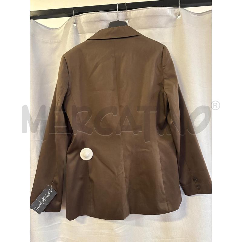 GIACCA DONNA MEME FIRENZE MARRONE TG.46 | Mercatino dell'Usato Vinci - fraz. sovigliana 2