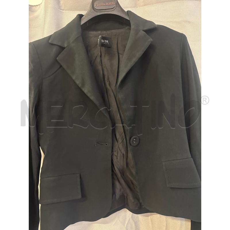 GIACCA DONNA PATRIZIA PEPE NERA SENZA TG. | Mercatino dell'Usato Vinci - fraz. sovigliana 2