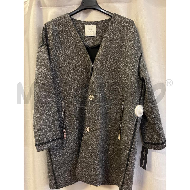 GIACCA DONNA PINKO GLITTER ARGENTO TG.42 CON SUSTE | Mercatino dell'Usato Vinci - fraz. sovigliana 1