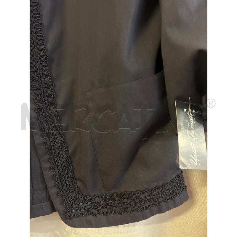 GIACCA DONNA TRUSSARDI BLU MODIFICATA CON PASSAMANERIA TG.L | Mercatino dell'Usato Vinci - fraz. sovigliana 2