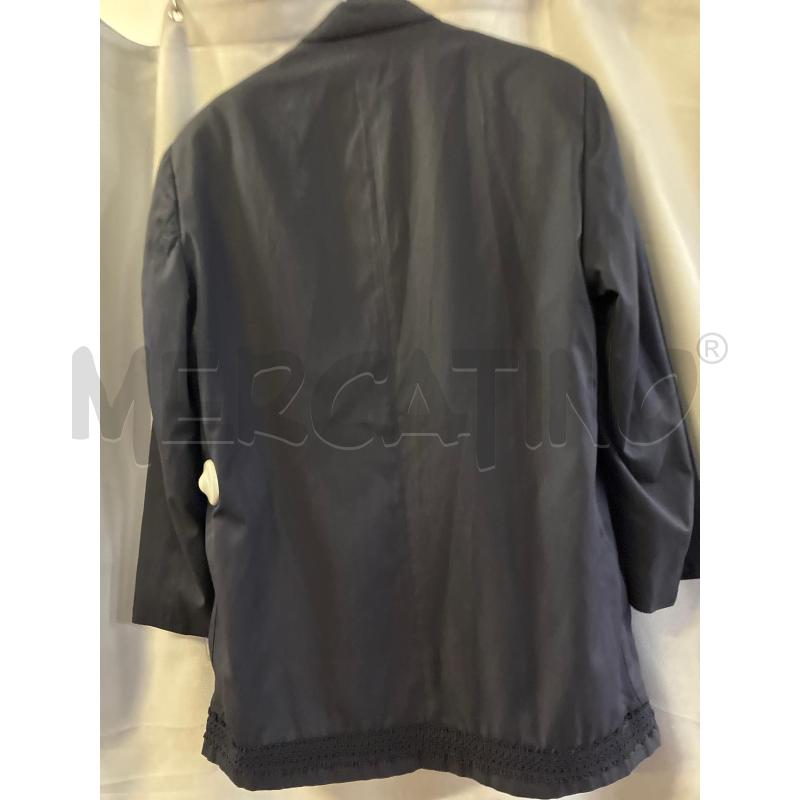 GIACCA DONNA TRUSSARDI BLU MODIFICATA CON PASSAMANERIA TG.L | Mercatino dell'Usato Vinci - fraz. sovigliana 3