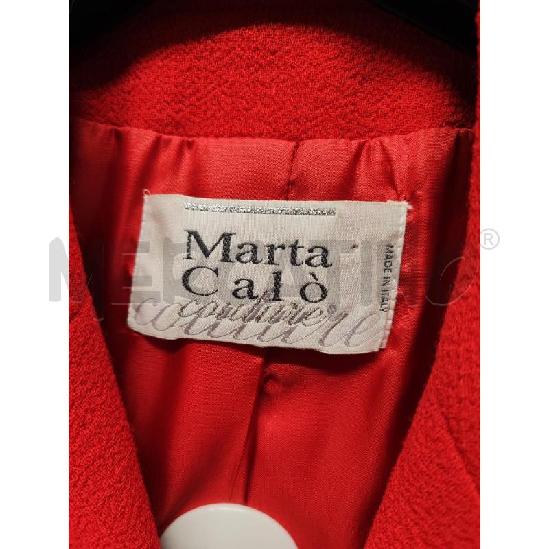 GIACCA DONNA # MARTA CALO' ROSSA TG.44 | Mercatino dell'Usato Vinci - fraz. sovigliana 2