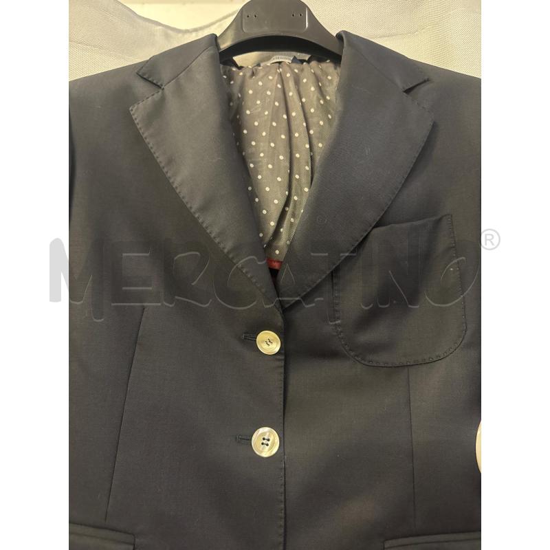 GIACCA DONNA # MONTEZEMOLO BLU TG.38/40 INTERNO GRIGIO POIS | Mercatino dell'Usato Vinci - fraz. sovigliana 2