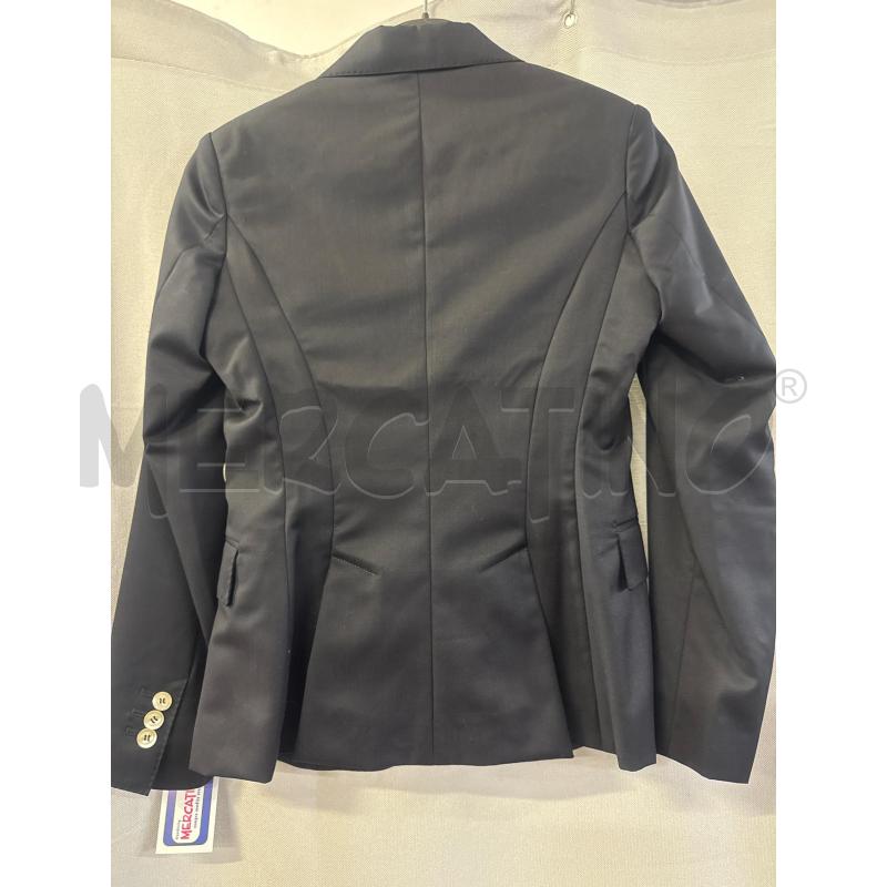 GIACCA DONNA # MONTEZEMOLO BLU TG.38/40 INTERNO GRIGIO POIS | Mercatino dell'Usato Vinci - fraz. sovigliana 3