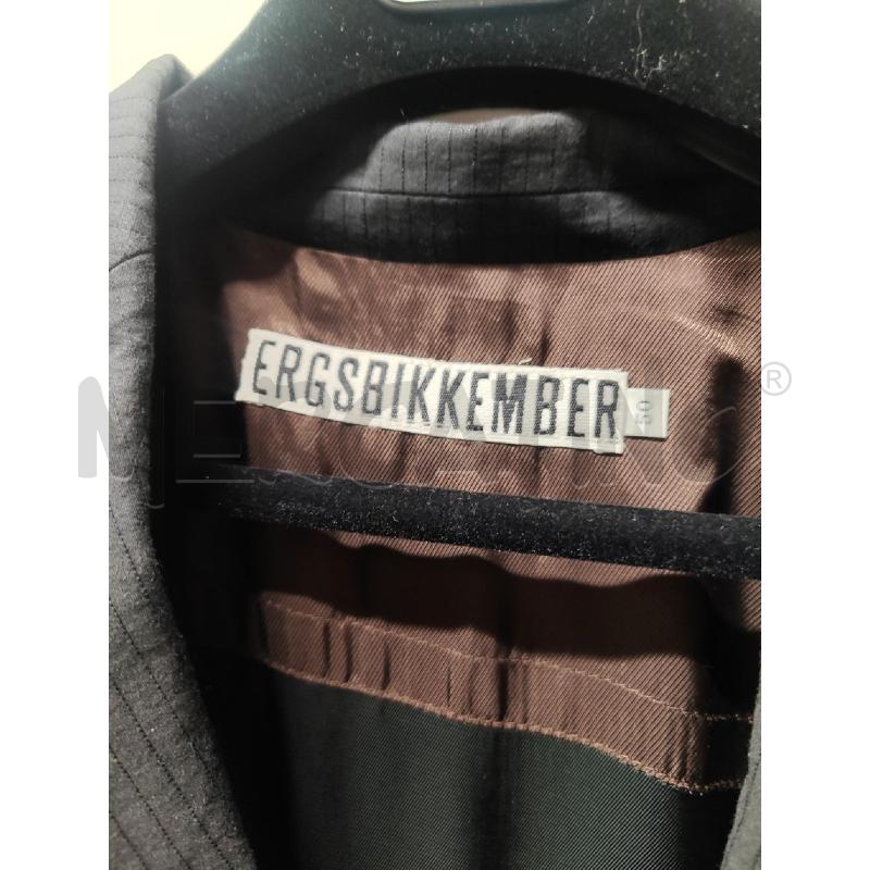 GIACCA UOMO BIKKEMBERG GRIGIA RIGATA TG.50 | Mercatino dell'Usato Vinci - fraz. sovigliana 2
