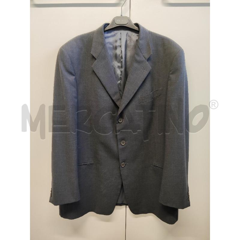 GIACCA UOMO GIORGIO  ARMANI GRIGIA TG.56 | Mercatino dell'Usato Vinci - fraz. sovigliana 1