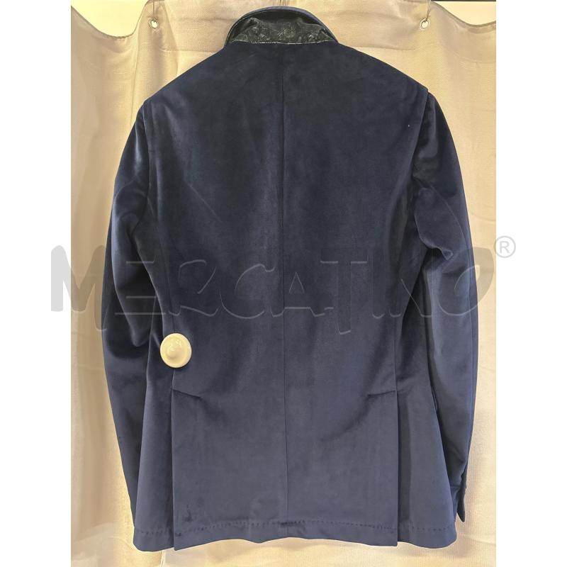 GIACCA UOMO MESSAGERIE PATRIZIO PISCAGLIA VELLUTO BLU TG.50 | Mercatino dell'Usato Vinci - fraz. sovigliana 3