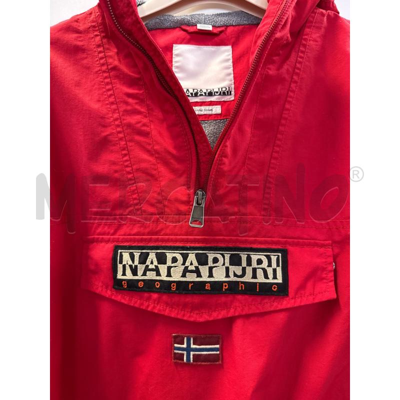 GIACCONE BAMBINO NAPAPIJRI ROSSO CAPPUCCIO TG.14 | Mercatino dell'Usato Vinci - fraz. sovigliana 1