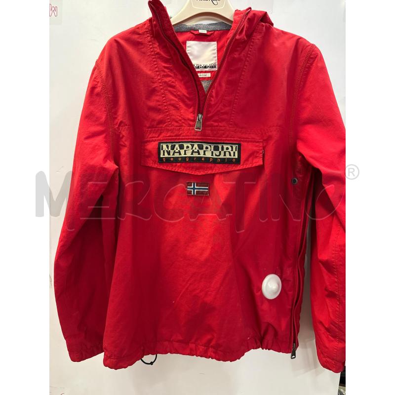 GIACCONE BAMBINO NAPAPIJRI ROSSO CAPPUCCIO TG.14 | Mercatino dell'Usato Vinci - fraz. sovigliana 2