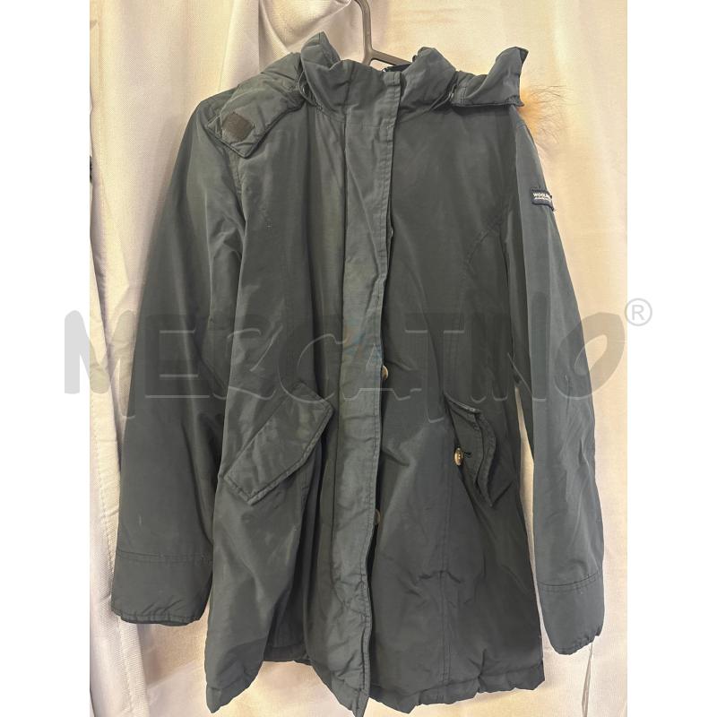 GIACCONE BAMBINO WOOLRICH BLU TG.14 CAPPUCCIO  | Mercatino dell'Usato Vinci - fraz. sovigliana 1