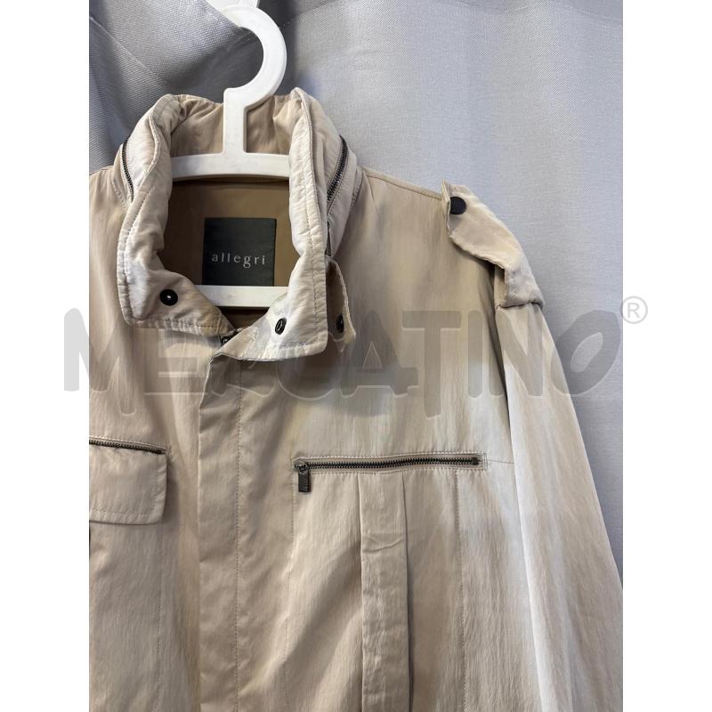 GIACCONE UOMO ALLEGRI BEIGE TG.52 | Mercatino dell'Usato Vinci - fraz. sovigliana 2