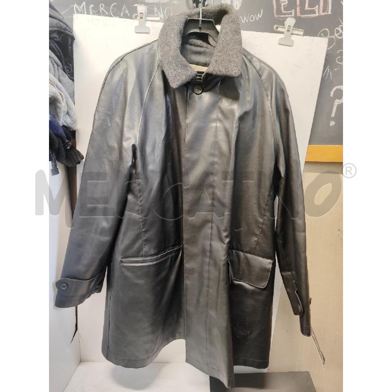 GIACCONE UOMO ALLEGRI DOPPIO STACCABILE PANNO GRIGIO E ECO PELLE TG.50 | Mercatino dell'Usato Vinci - fraz. sovigliana 1