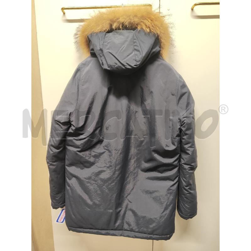 GIACCONE UOMO BUNF BLU CAPPUCCIO BORDO PELO TG.S | Mercatino dell'Usato Vinci - fraz. sovigliana 3