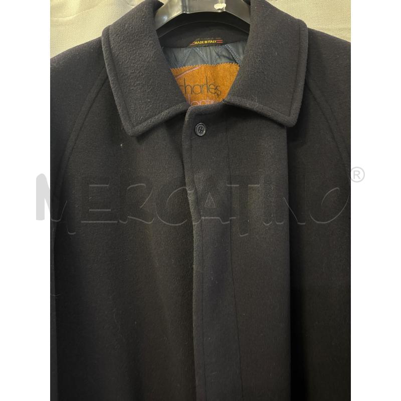 GIACCONE UOMO CHARLES VALENTINO BLU TG.54  VINTAGE | Mercatino dell'Usato Vinci - fraz. sovigliana 2