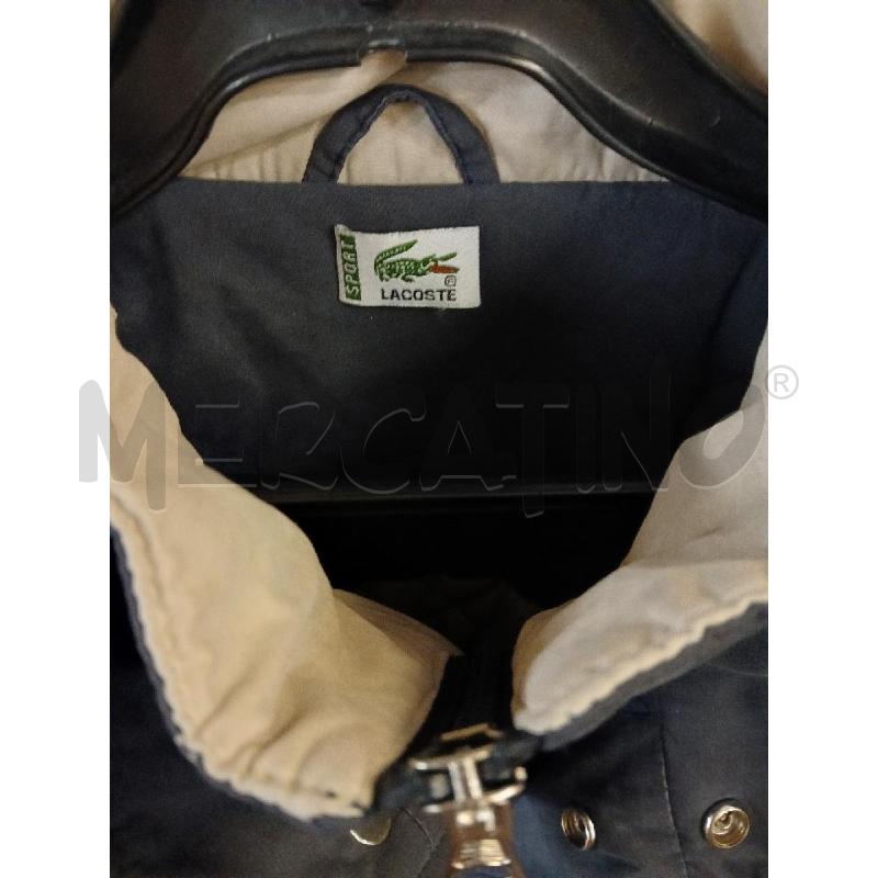 GIACCONE UOMO LACOSTE BLU TG.52 | Mercatino dell'Usato Vinci - fraz. sovigliana 2