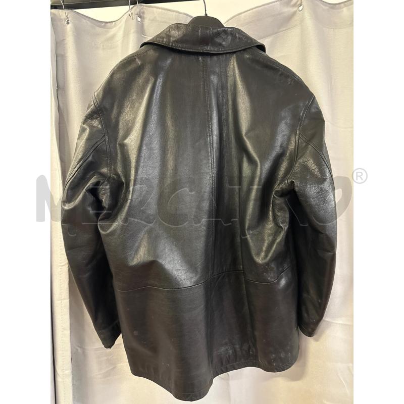 GIACCONE UOMO # CORSI PELLE NERO TG.54 | Mercatino dell'Usato Vinci - fraz. sovigliana 3