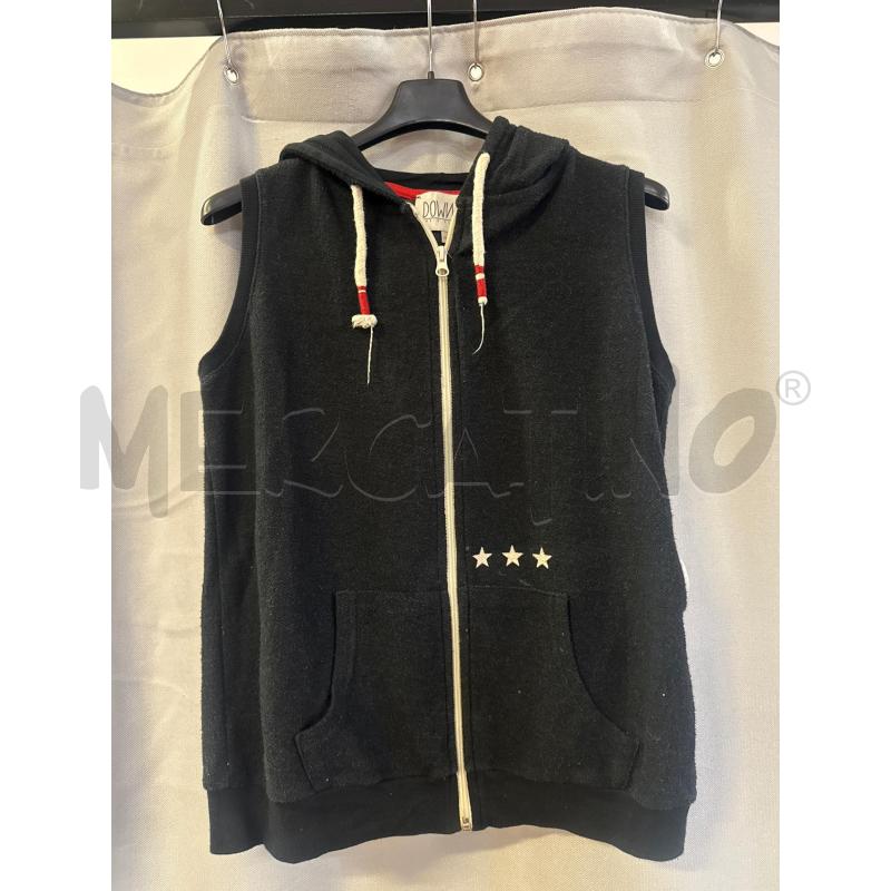 GILET DONNA DOWN UP NERO CAPPUCCIO TG.M | Mercatino dell'Usato Vinci - fraz. sovigliana 1