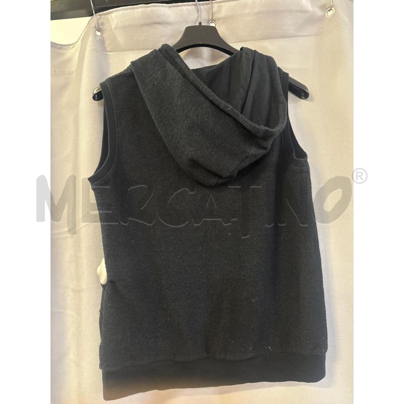 GILET DONNA DOWN UP NERO CAPPUCCIO TG.M | Mercatino dell'Usato Vinci - fraz. sovigliana 2