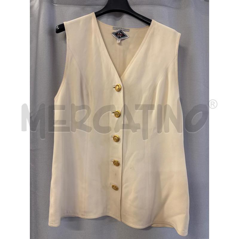 GILET DONNA GV VERSATILE CREMA TG 42 | Mercatino dell'Usato Vinci - fraz. sovigliana 1