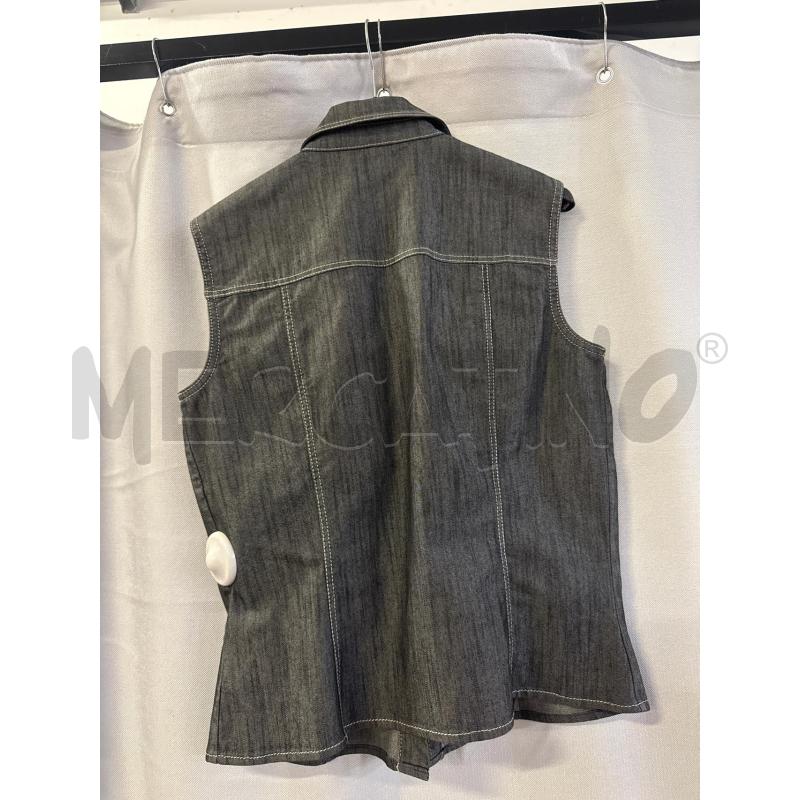 GILET DONNA MAX&CO JEANS NERO TG.44 | Mercatino dell'Usato Vinci - fraz. sovigliana 2
