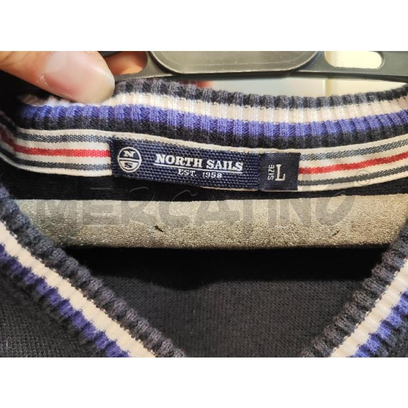 GILET UOMO NORTH SAILS BLU TG.L | Mercatino dell'Usato Vinci - fraz. sovigliana 3