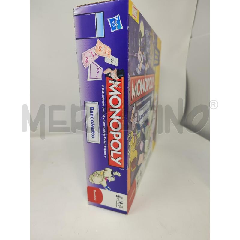 GIOCO MONOPOLY BANCO MATTO NUOVO  | Mercatino dell'Usato Vinci - fraz. sovigliana 2