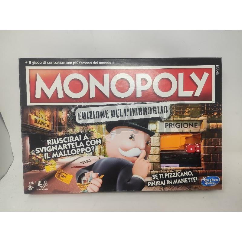 GIOCO MONOPOLY EDIZIONE DELL'IMBROGLIO  | Mercatino dell'Usato Vinci - fraz. sovigliana 1