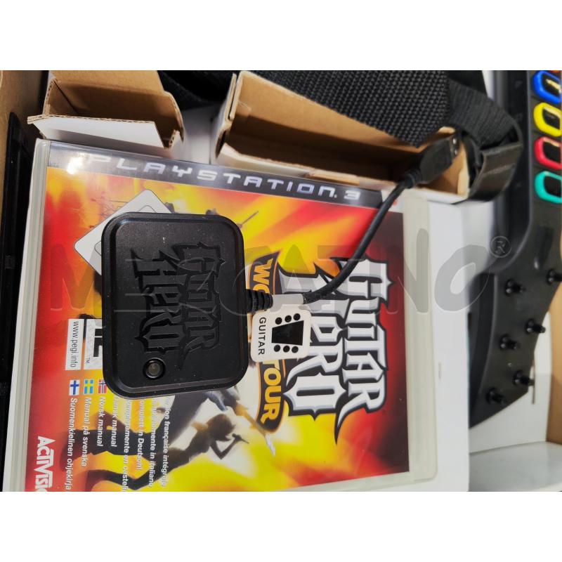 GIOCO MUSICALE X PLAYSTION 3 GUITAR HERO IN SCATOLA | Mercatino dell'Usato Vinci - fraz. sovigliana 2