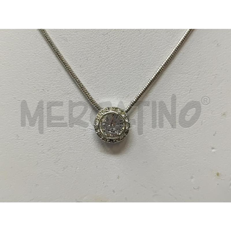 GIRO COLLO SWAROVSKI CIONDOLO TONDO STRASS  | Mercatino dell'Usato Vinci - fraz. sovigliana 2