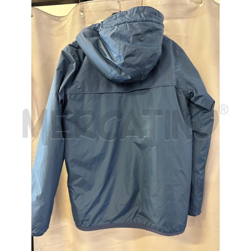 GIUBBINO BAMBINO KWAY AZZURRO CAPPUCCIO INTERNO PELO BIANCO TG.3 | Mercatino dell'Usato Vinci - fraz. sovigliana 3