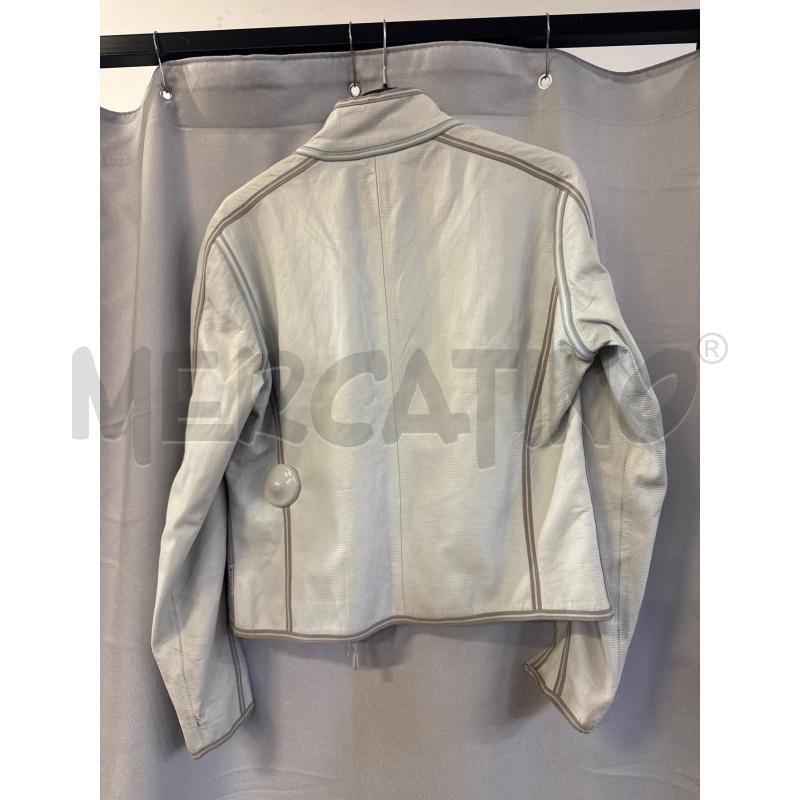 GIUBBINO DONNA ARMANI JEANS PELLE TG.46 GHIACCIO | Mercatino dell'Usato Vinci - fraz. sovigliana 3