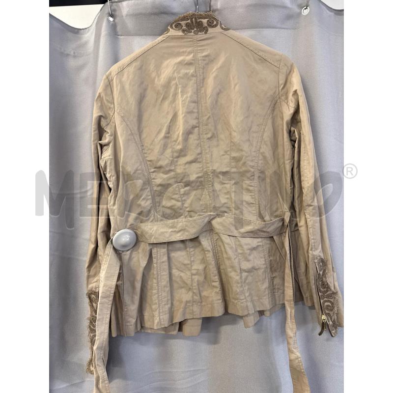 GIUBBINO DONNA BROOKLIN BEIGE RICAMO TG.44 | Mercatino dell'Usato Vinci - fraz. sovigliana 3