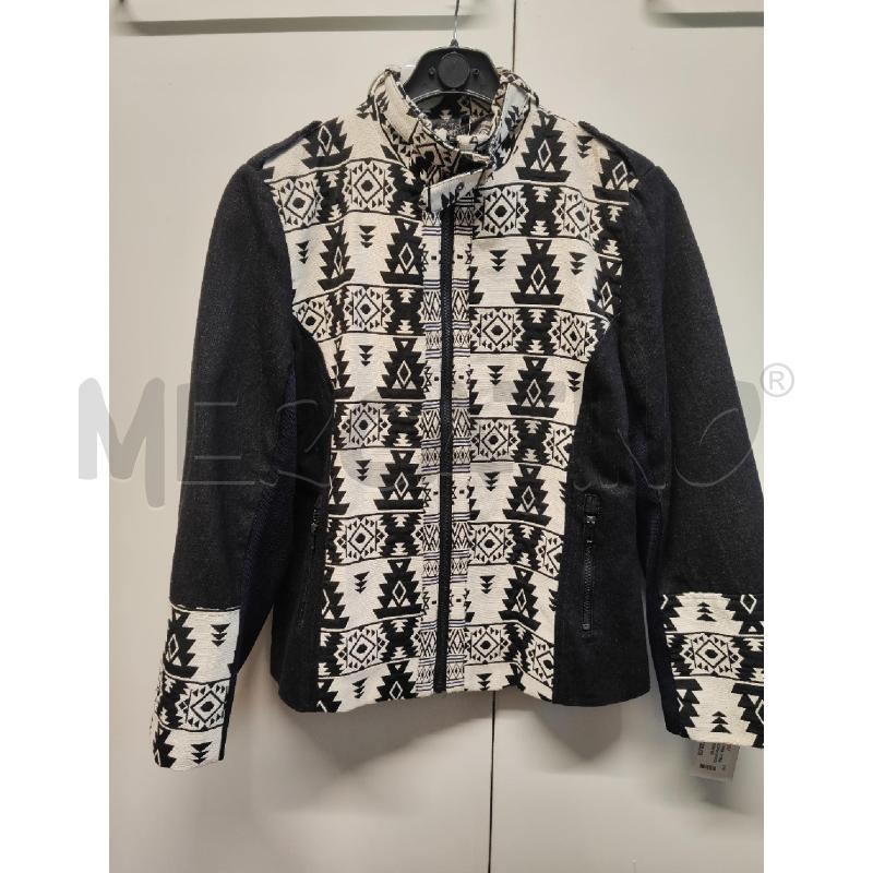 GIUBBINO DONNA DESIGUAL PANNA NERO GRIGIO NUOVO TG.46 | Mercatino dell'Usato Vinci - fraz. sovigliana 1