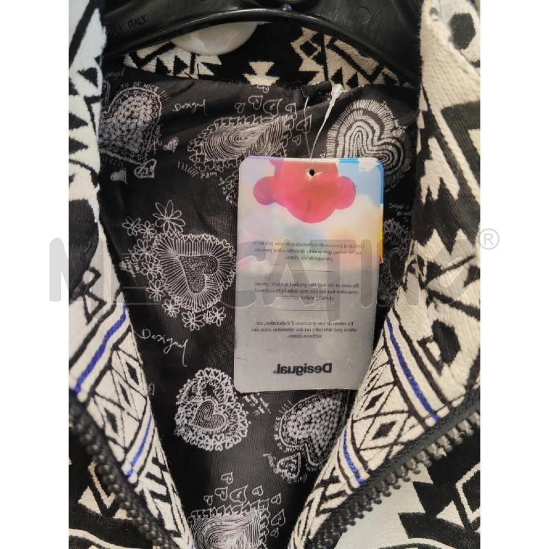 GIUBBINO DONNA DESIGUAL PANNA NERO GRIGIO NUOVO TG.46 | Mercatino dell'Usato Vinci - fraz. sovigliana 2