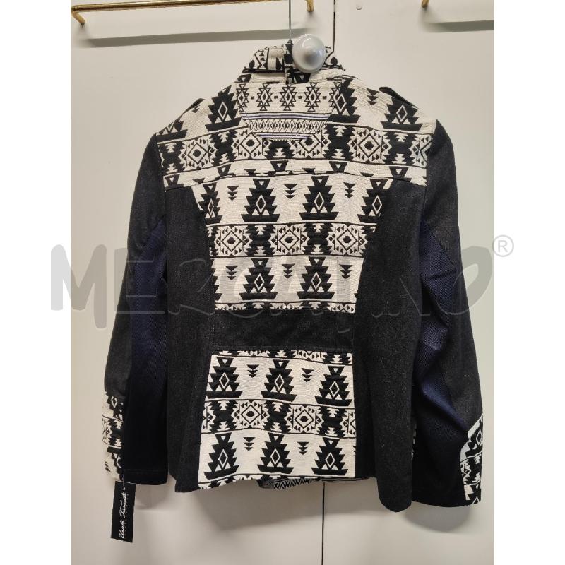 GIUBBINO DONNA DESIGUAL PANNA NERO GRIGIO NUOVO TG.46 | Mercatino dell'Usato Vinci - fraz. sovigliana 3