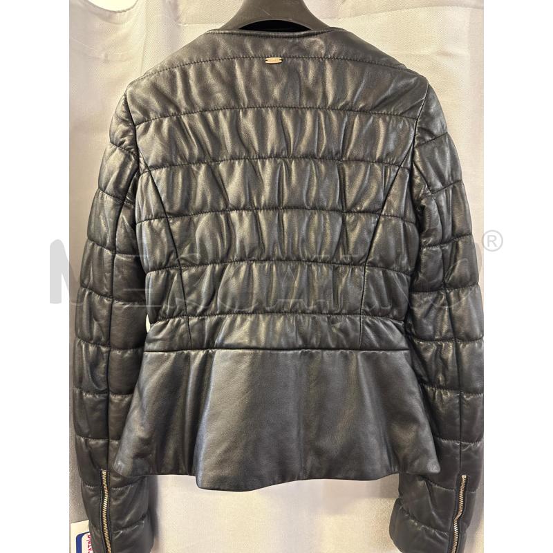 GIUBBINO DONNA LIU JO TG.40 PELLE NERO  | Mercatino dell'Usato Vinci - fraz. sovigliana 3