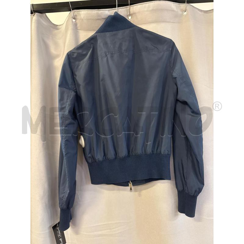 GIUBBINO DONNA PATRIZIA PEPE BLU TG.44 ZIP  | Mercatino dell'Usato Vinci - fraz. sovigliana 3