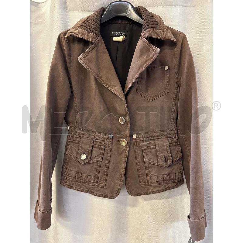 GIUBBINO DONNA PATRIZIA PEPE MARRONE TG.42 | Mercatino dell'Usato Vinci - fraz. sovigliana 1