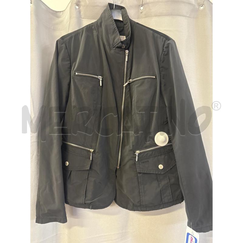 GIUBBINO DONNA # GEOX NERO TG.46 ZIP | Mercatino dell'Usato Vinci - fraz. sovigliana 1