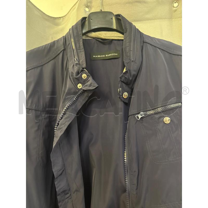 GIUBBINO DONNA # MASSIMO REBECCHI BLU TG.50 | Mercatino dell'Usato Vinci - fraz. sovigliana 2